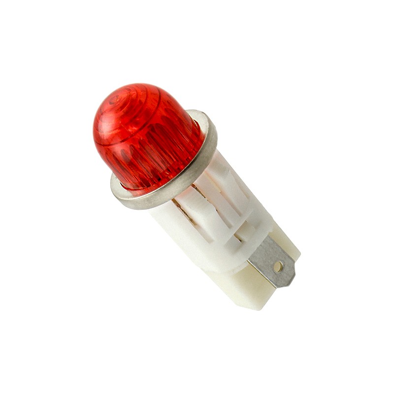 1 pcs : 1092QA1-125VAC - LED PANEL INDICATOR RED 125V