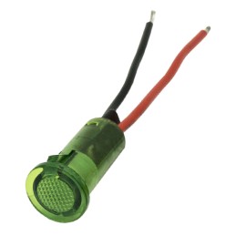 1 pcs : 6551203103F - LED PANEL INDICATOR GREEN 12V