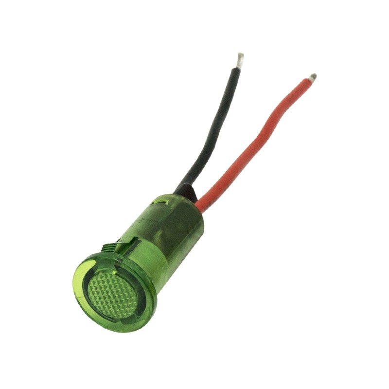 1 pcs : 6551203103F - LED PANEL INDICATOR GREEN 12V