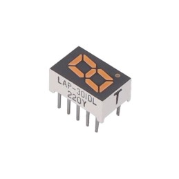 1 pcs : LAP-301DL - HIGH BRIGHTNESS NUMERIC LED DISP