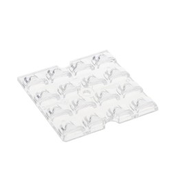 1 pcs : C16751_STRADELLA-16-T2 - LENS CLEAR ASYMMETRICAL SCREW