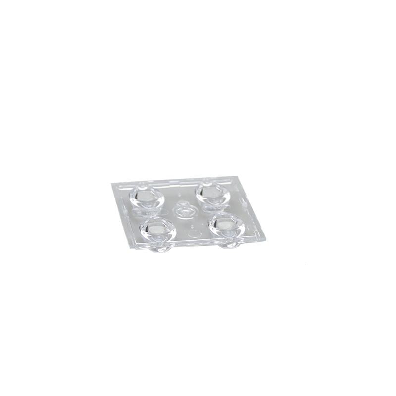 1 pcs : C16395_STRADA-2X2-T1-PC - LENS RECT CLEAR SCREW