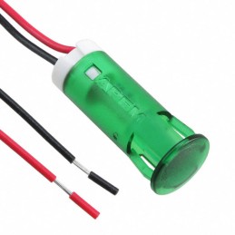 1 pcs : QS103XXG12 - INDICATOR 10MM FIXED GR 12V WIRE