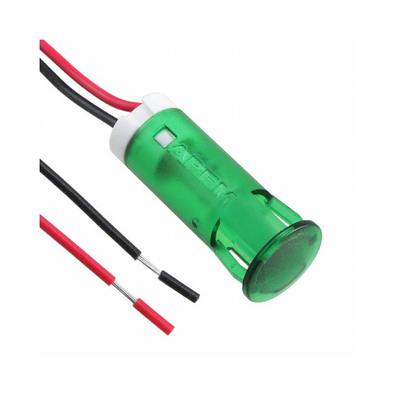 1 pcs : QS103XXG12 - INDICATOR 10MM FIXED GR 12V WIRE