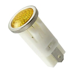 1 pcs : 1092QD3-125VAC - LED PANEL INDICATOR AMBER 125V