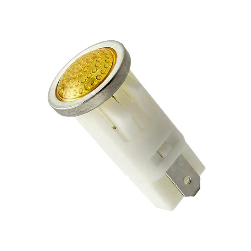 1 pcs : 1092QD3-125VAC - LED PANEL INDICATOR AMBER 125V