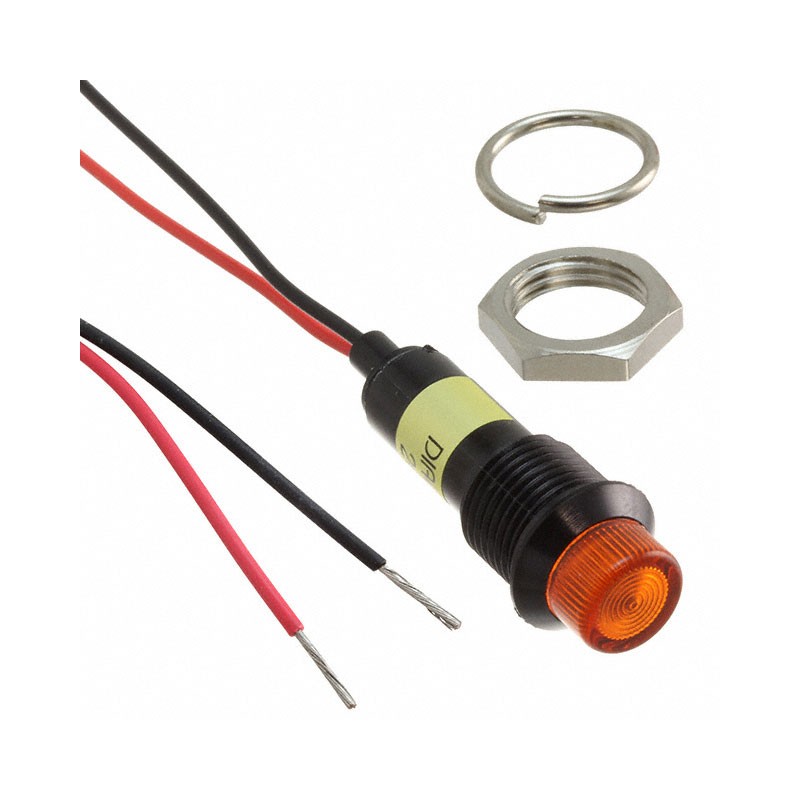 1 pcs : 6823335143F - LED PANEL INDCATOR ORANGE 24V