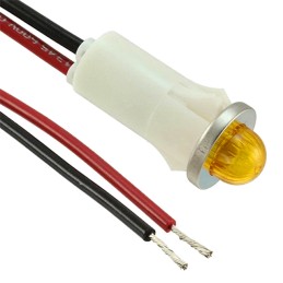 1 pcs : 1092A3-125VAC - LED PANEL INDICATOR AMBER 125V