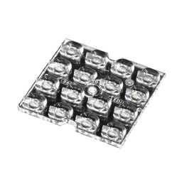 1 pcs : C17086_STRADELLA-16-T4 - LENS CLR ASYMMETRICAL ADH SCREW