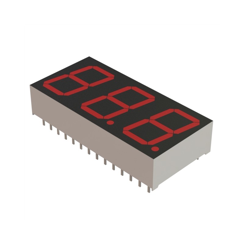 1 pcs : LB-603VP - DISPLAY 7SEG 0.56' TRP RED 28DIP