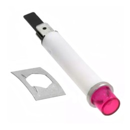 1 pcs : 2151QA1 - LAMP NEON RED 220V PNL MNT