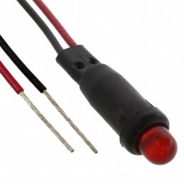 1 pcs : L59D-R12-W - LED PANEL INDICATOR RED 12V