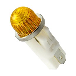 1 pcs : 1092QA3-125VAC - LED PANEL INDICATOR AMBER 125V