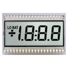 1 pcs : OD-358R - LCD GLASS MOD 3.5DIG TN+ REFL