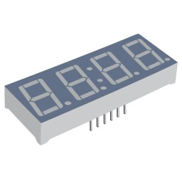 1 pcs : XDMDK14A4-1A - 0.56' 4-DIGIT RED LED DISPLAY