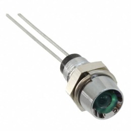 1 pcs : 6052211110F - LED PNL IND 5MM GREEN RECESS