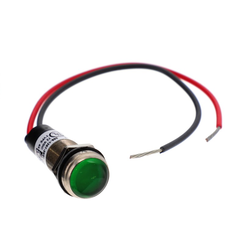 1 pcs : 6561207303F - 1/2' FLT GN 72VDC W/LEAD