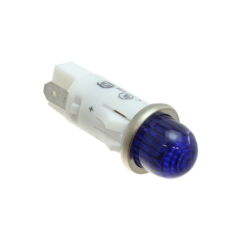 1 pcs : 1092QA6-125VAC - PMI RND .5' LED 125V TAB HI-DOME