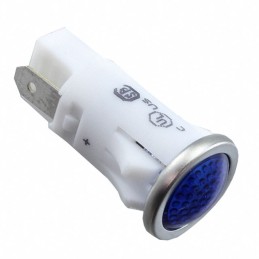 1 pcs : 1092QD6-125VAC - PMI RND .5' LED 125VAC TAB SEMID