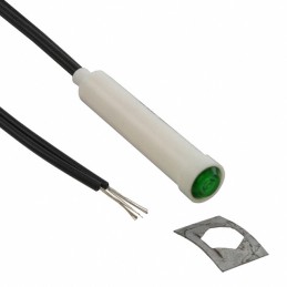1 pcs : 2112A5 - LAMP NEON GREEN 120V PC MNT