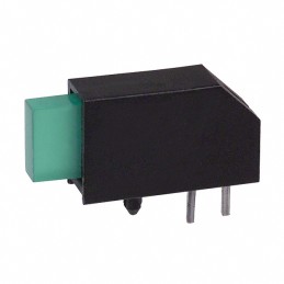 1 pcs : 5660206F - LED CBI 2MMX5MM GREEN RA PC MNT