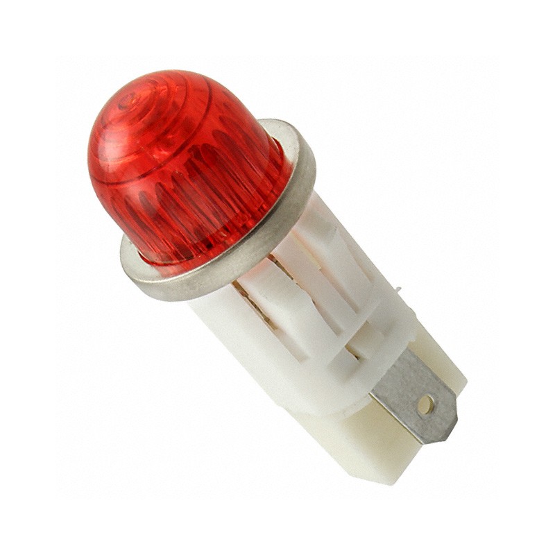 1 pcs : 1051QA1 - INDICATOR NEON RED PANEL MNT