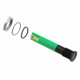 1 pcs : Q8F1BXXG12E - INDICATOR 12V 8MM FLUSH GREEN