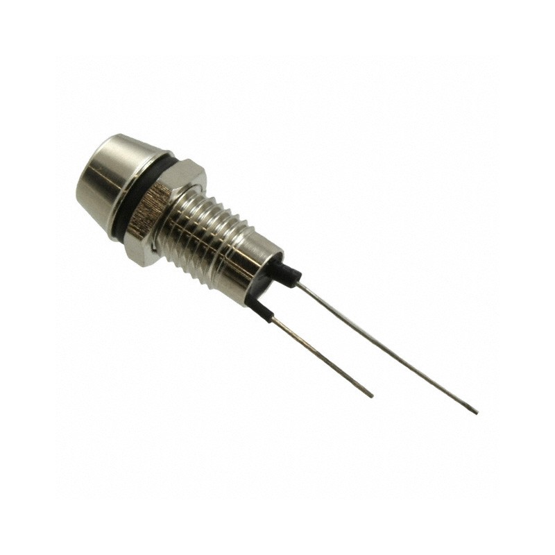 1 pcs : A-LED8-1RBAS-MR7-1 - LED 5MM RED PNL MNT WATER PROOF