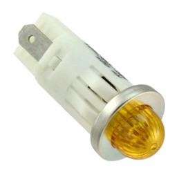 1 pcs : 1092QM3-125VAC - LED PANEL INDICATOR AMBER 125V