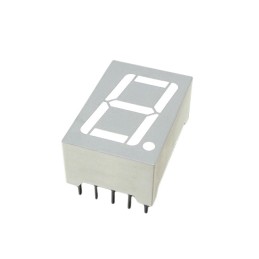 1 pcs : QBSLDY560GR - DISPLAY 7SEG 0.56'SGL YLW 10DIP
