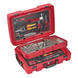 1 pcs - Teng Tools 118 Piece Automotive Tool Kit with Case