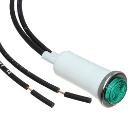 1 pcs : NL67WL2G - INDICATOR LIGHT NEON 110V GREEN