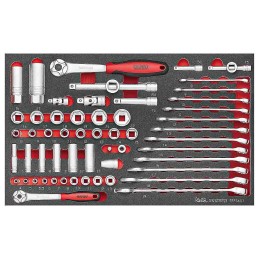 1 pcs - Teng Tools 118 Piece Automotive Tool Kit with Case