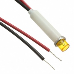 1 pcs : 2151A3 - LAMP NEON AMBER 250V PNL MNT