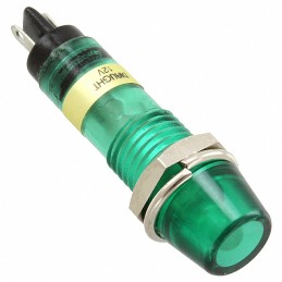 1 pcs : 6073232130F - LED PNL IND 7MM GRN INTERNL