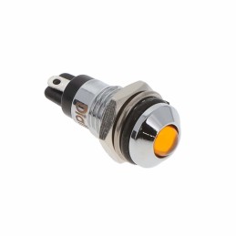 1 pcs : 6071312310F - LED 7MM YELLOW PMI W GASKET