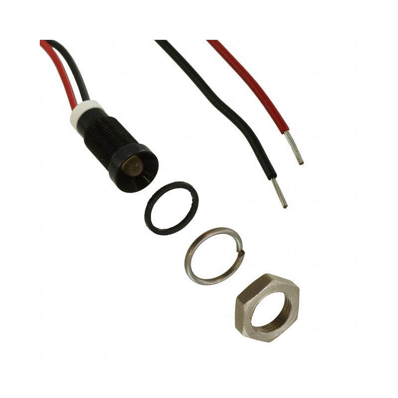 1 pcs : Q6R7BXXW02E - LED PM INDICATOR RECESSED WHITE