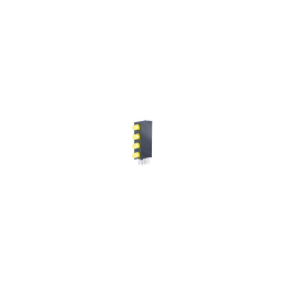 1 pcs : WP934SB/4YD - LED CBI 3MM QUAD YELLOW RA