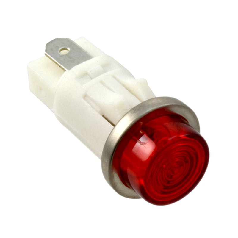1 pcs : 1092QC1-125VAC - LED PANEL INDICATOR RED 125V