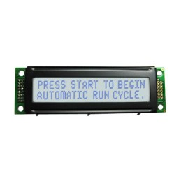 1 pcs : NHD-0220FZ-FSW-GBW-P - LCD MOD 40DIG 20X2 TRANSFLCT WHT