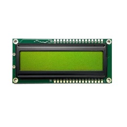 1 pcs : AMC1602AR-B-Y6NFDY-STY-S11 - 16X2 STN POSITIVE YG BACKLIGHT,