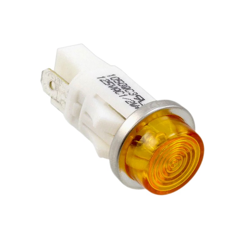 1 pcs : 1092QC3-125VAC - LED PANEL INDICATOR AMBER 125V