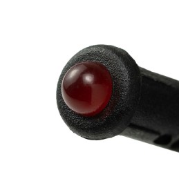 1 pcs : 12-00001 - LED PANEL IND RED SNAP-IN 6'