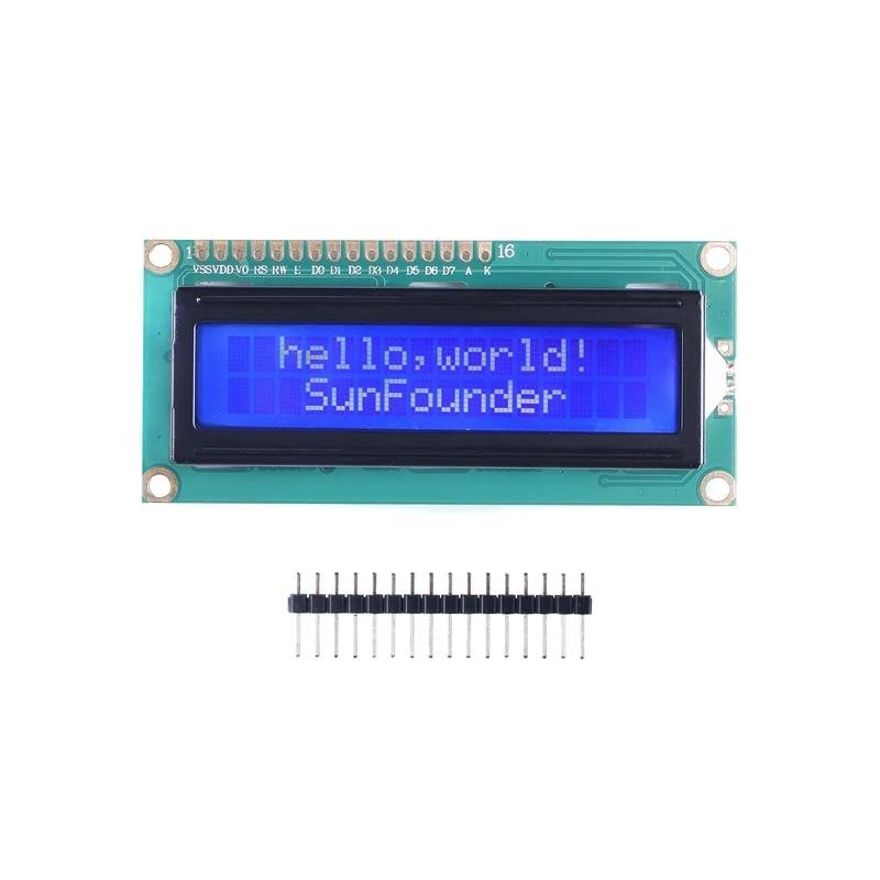 1 pcs : CN0293 - 1602 LCD