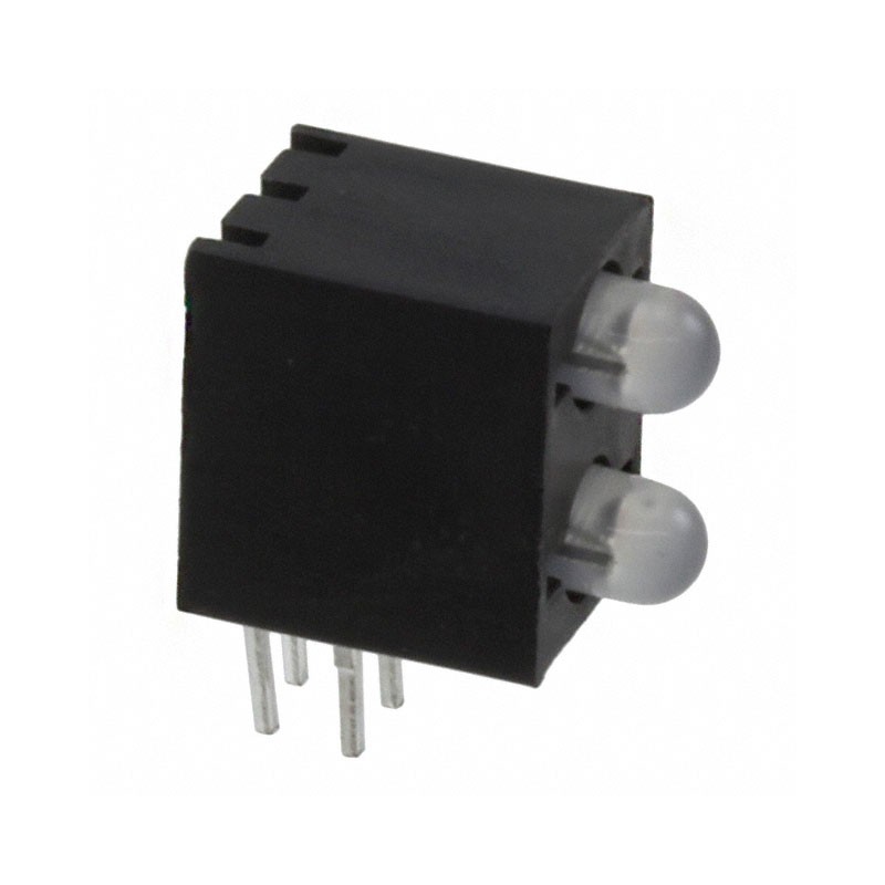 1 pcs : QLA694B-GY - LED CBI 3MM BI-LVL GRN/YELLOW RA