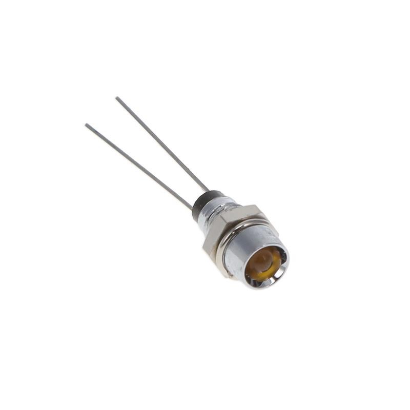 1 pcs : 6052311110F - LED PNL IND 5MM YELLOW RECESS