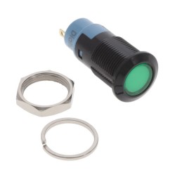 1 pcs : 6123232140F - LED PANEL MNT 12MM GREEN 24VDC