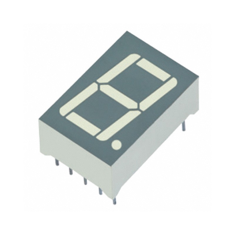 1 pcs : XDMDK14C - DISPLAY 7SEG 0.56' SGL RED 10DIP