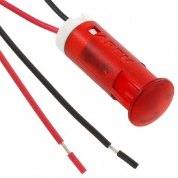 1 pcs : QS103XXHR110 - INDICATOR 10MM FIXED HI RED 110V
