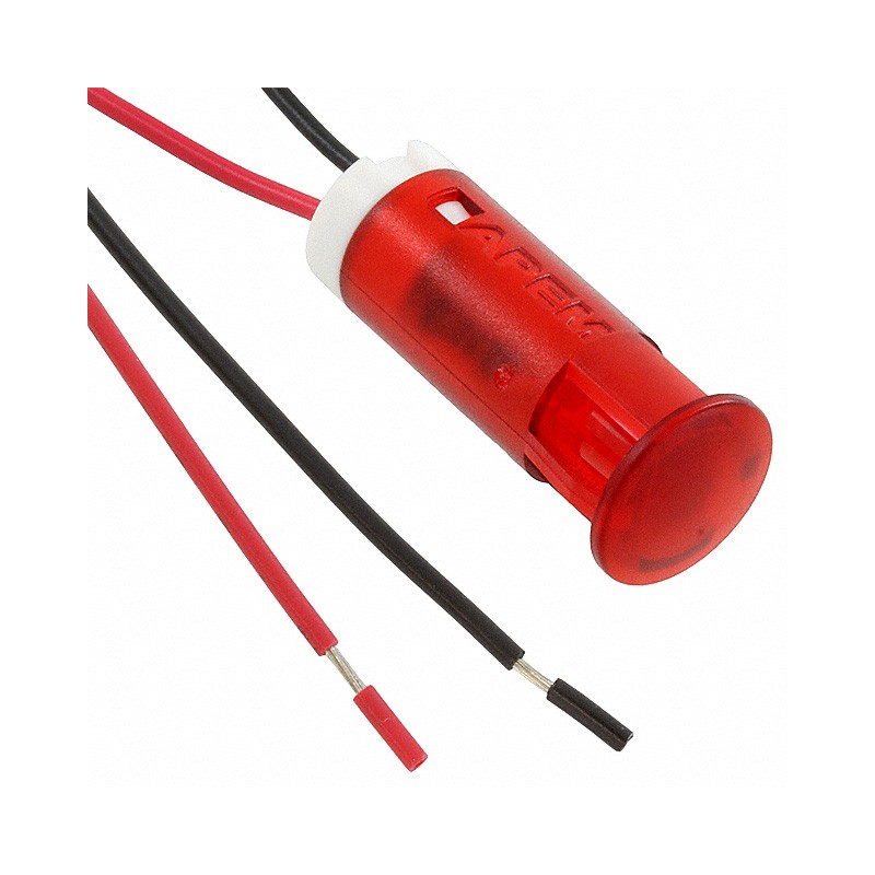 1 pcs : QS103XXHR110 - INDICATOR 10MM FIXED HI RED 110V